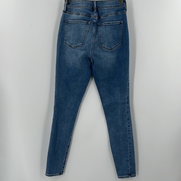 PACSUN Super High Rise Jegging Stretch Blue Denim Jeans 26 Tall 29" Inseam - Picture 5 of 9